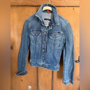 AG Adriano Goldschmied Classic Blue Jean Jacket